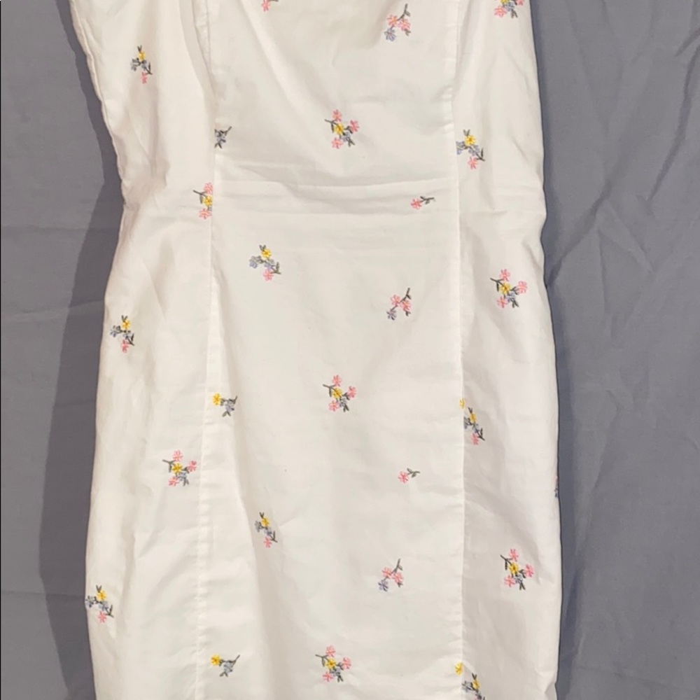 Worn once! Very short & sexy white dress! - Picture 2 of 3